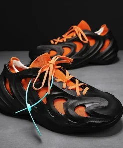 Men Sneakers for Men Casual Detachable Cavity Socks Shoes Tennis Outdoor Sandals Beach Shoes Trendy Fashion Loafer Shoes 2023New