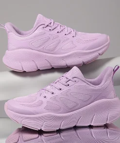 Lightweight Athletic Running Shoes for Outdoor Men Women Breathable Sneakers Good Traction Casual Sports Shoes Good Rebound